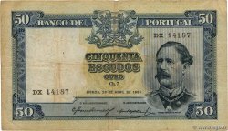 50 Escudos PORTUGAL  1955 P.160