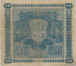 50 Markkaa FINLANDE  1939 P.072a B