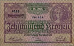 10000 Kronen AUTRICHE  1924 P.085 SUP+