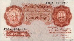 10 Shillings ENGLAND  1955 P.368c XF