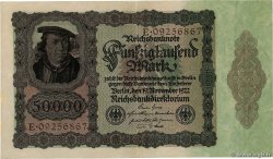50000 Mark GERMANIA  1922 P.080 q.SPL