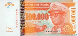 100000 Nouveaux Zaïres ZAÏRE  1996 P.76a FDC