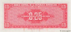 25 Centavos Oro RÉPUBLIQUE DOMINICAINE  1961 P.087a pr.NEUF