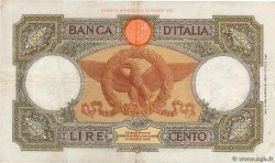 100 Lire ITALY  1931 P.055a VF