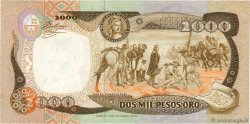 2000 Pesos Oro COLOMBIA  1983 P.430a EBC