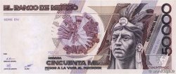 50000 Pesos MEXICO  1988 P.093a AU
