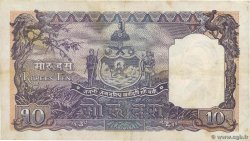 10 Rupees NEPAL  1951 P.06 VF+