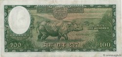 100 Rupees NEPAL  1961 P.15 MBC+