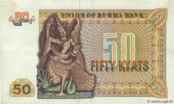 50 Kyats BURMA (VOIR MYANMAR)  1979 P.60 XF