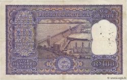 100 Rupees INDE  1962 P.045 TB