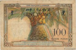 100 Francs DJIBOUTI  1952 P.26 F+