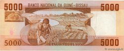 5000 Pesos GUINEA-BISSAU  1984 P.09 VF