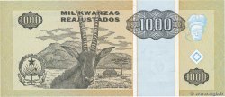 1000 Kwanzas Reajustados ANGOLA  1995 P.135 UNC