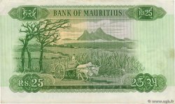 25 Rupees MAURITIUS  1967 P.32b VF