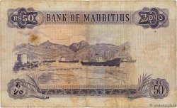 50 Rupees MAURITIUS  1967 P.33c BC