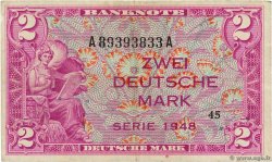 2 Deutsche Mark GERMAN FEDERAL REPUBLIC  1948 P.03a BB