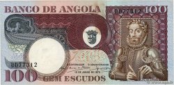 100 Escudos ANGOLA  1973 P.106 EBC