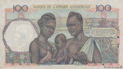 100 Francs FRENCH WEST AFRICA (1895-1958)  1952 P.40 VF