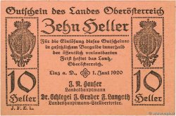 10 Heller AUSTRIA  1920 PS.117a UNC
