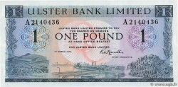 1 Pound NORTHERN IRELAND  1976 P.325b q.FDC