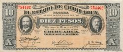 10 Pesos MEXIQUE  1915 PS.0535b TTB