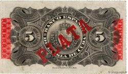 5 Pesos KUBA  1896 P.048b VZ
