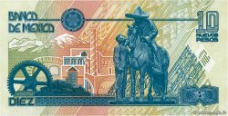 10 Nuevos Pesos MEXICO  1992 P.099 UNC