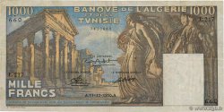 1000 Francs TúNEZ  1950 P.29a MBC