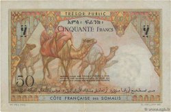 50 Francs DJIBOUTI  1952 P.25 VF