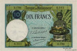 10 Francs MADAGASKAR  1948 P.036