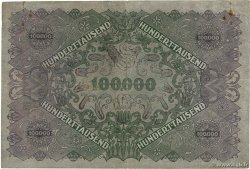 100000 Kronen AUSTRIA  1922 P.081 BB