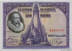 100 Pesetas ESPAÑA  1928 P.076b