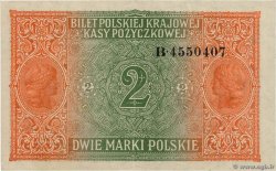 2 Marki POLONIA  1917 P.009 EBC