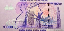 10000 Shillings UGANDA  2010 P.52a FDC