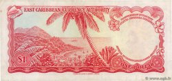 1 Dollar CARAÏBES  1965 P.13l TTB