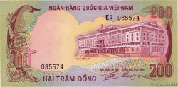 200 Dong VIETNAM DEL SUD  1972 P.32a q.FDC