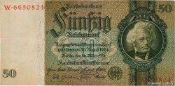 50 Reichsmark ALEMANIA  1933 P.182a