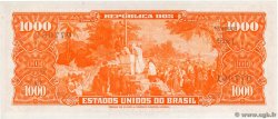 1000 Cruzeiros BRAZIL  1963 P.181 UNC