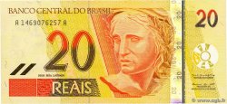 20 Reais BRAZIL  2002 P.250a AU