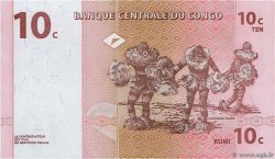 10 Centimes CONGO, DEMOCRATIC REPUBLIC  1997 P.082a UNC-