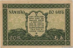 50 Cents FRANZÖSISCHE-INDOCHINA  1942 P.091a VZ