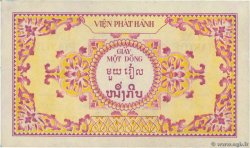 1 Piastre - 1 Dong FRENCH INDOCHINA  1953 P.104 VF - XF