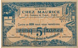 5 Francs FRANCE regionalism and miscellaneous  1930 