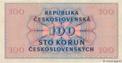 100 Korun Spécimen CECOSLOVACCHIA  1945 P.067s q.FDC
