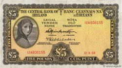 5 Pounds IRELAND REPUBLIC  1968 P.065a