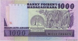 1000 Francs - 200 Ariary MADAGASCAR  1983 P.068a q.FDC