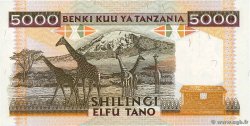 5000 Shillings TANSANIA  1995 P.28 ST