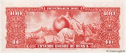 100 Cruzeiros BRAZIL  1963 P.180 UNC