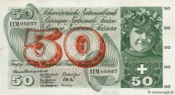 50 Francs SWITZERLAND  1961 P.48a XF