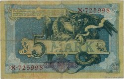 5 Mark ALLEMAGNE  1904 P.008a TB
